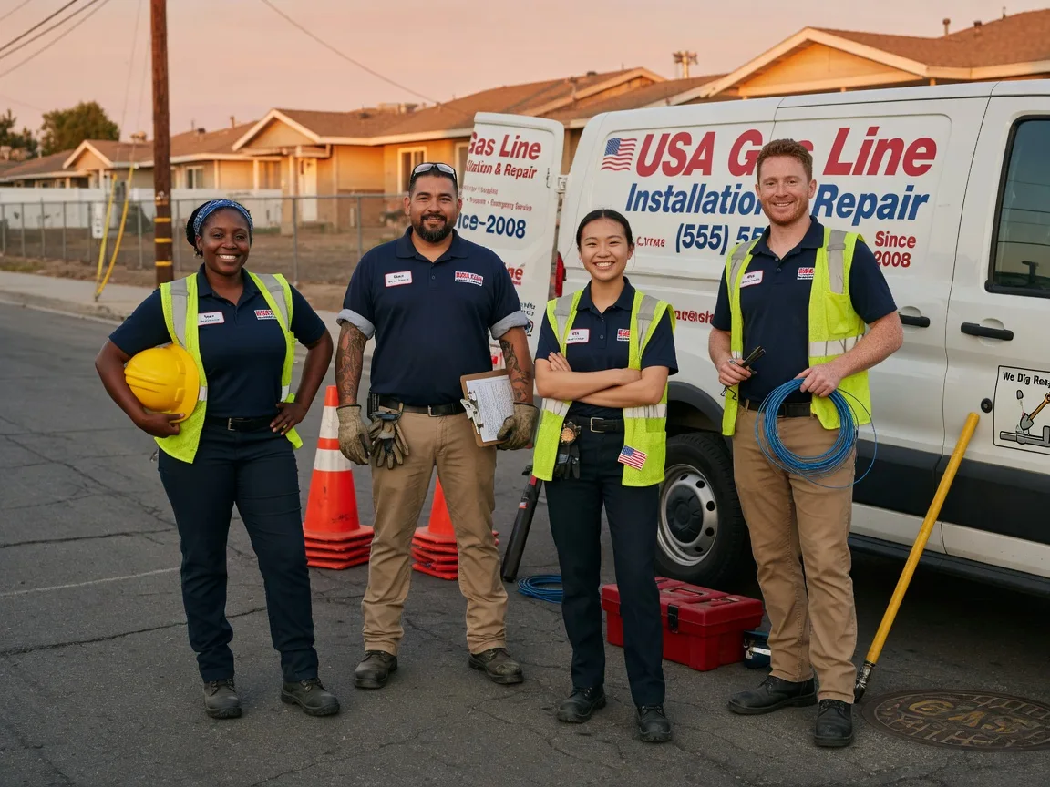 Gas Line Installation company in Lindsey, OH